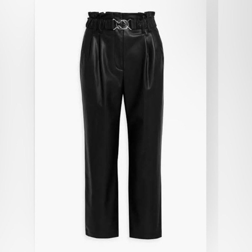 Derek Lam 10 Crosby Faux Leather Pants